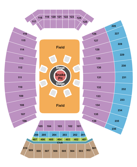 Lane Stadium Seating Chart